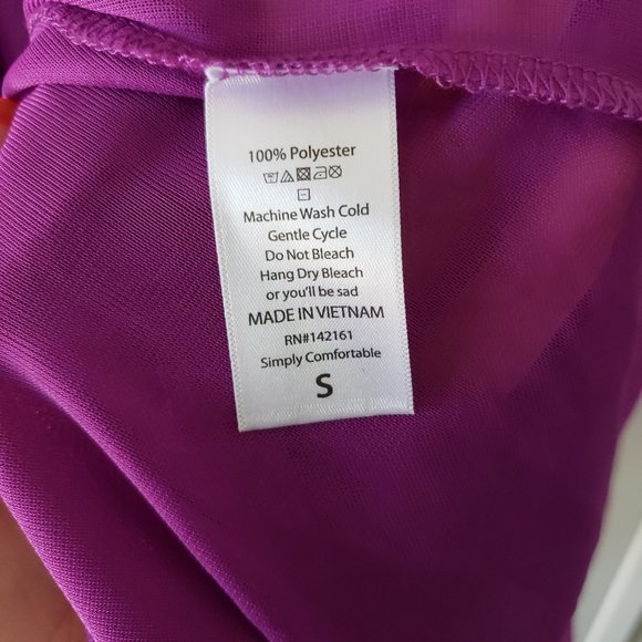 Sheer Purple Lindsay - Picture 3 of 3